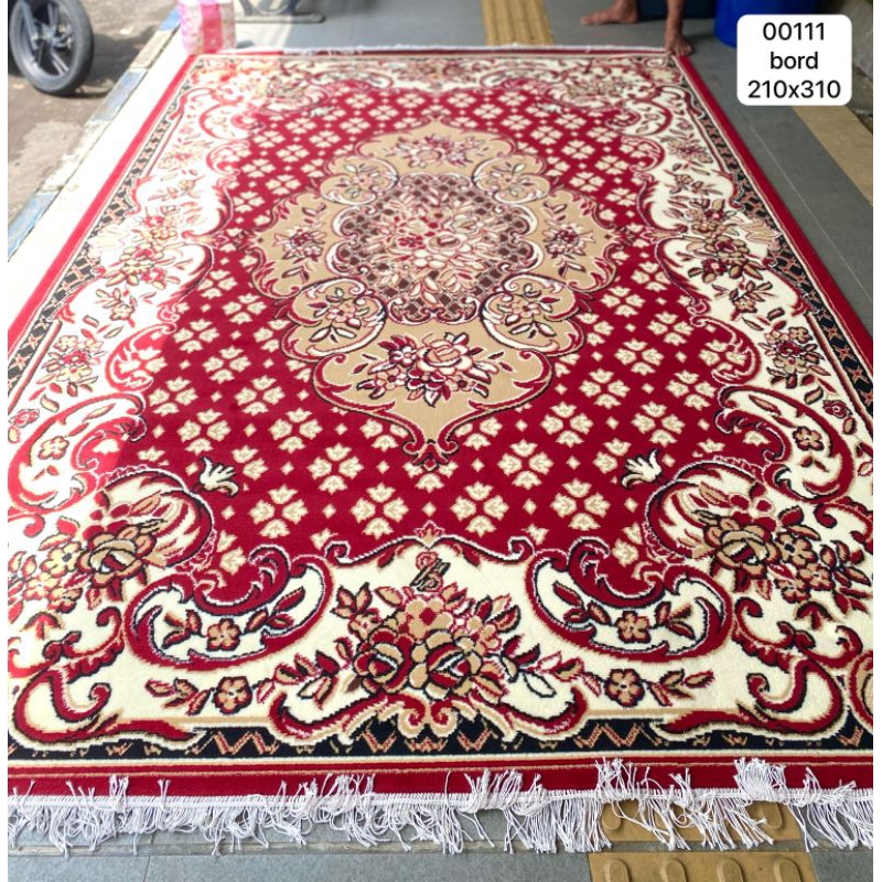 Karpet Permadani Ukuran 180 x 200 motif random
