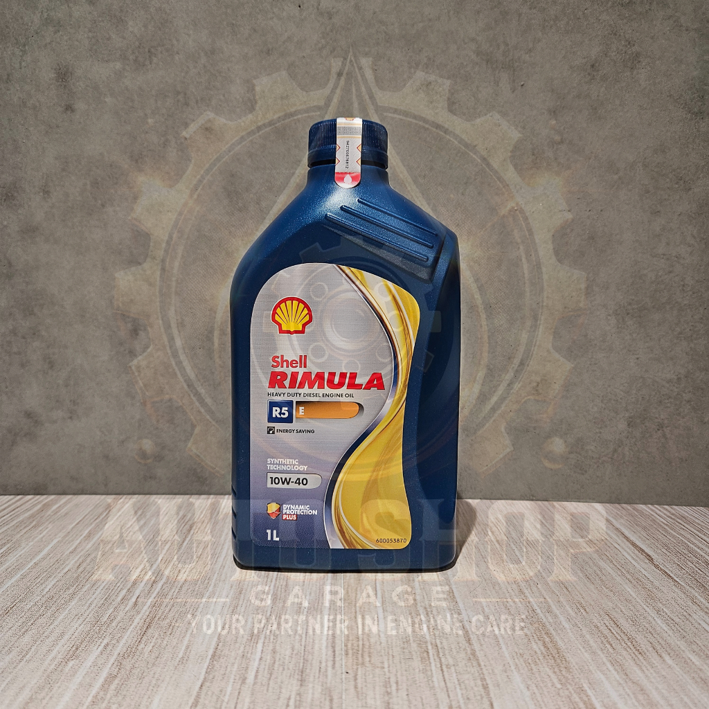 Shell Rimula R5 E 10w-40 1 Liter - Oli Mobil Diesel