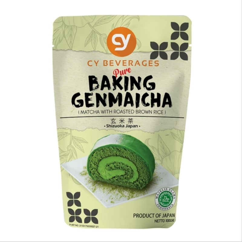 

CY | BAKING GENMAICHA (MATCHA with Roasted Brown Rice) Bubuk Matcha