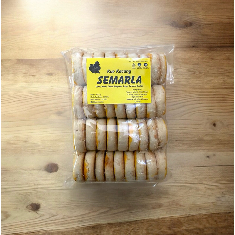 

(Oleholeh.id) Kue kacang semarla makanan oleh oleh khas Cilacap