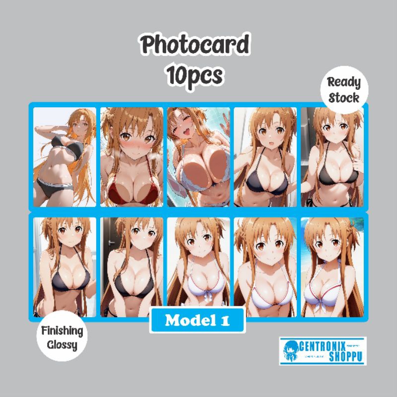 PHOTOCARD Asuna SWORD ART ONLINE - Photocard / Asuna SWORD ART ONLINE - PACK 1