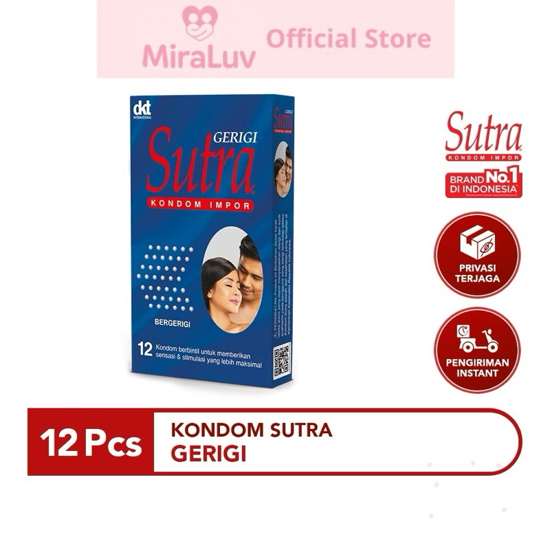 Kondom Sutra Gerigi 12 Pcs