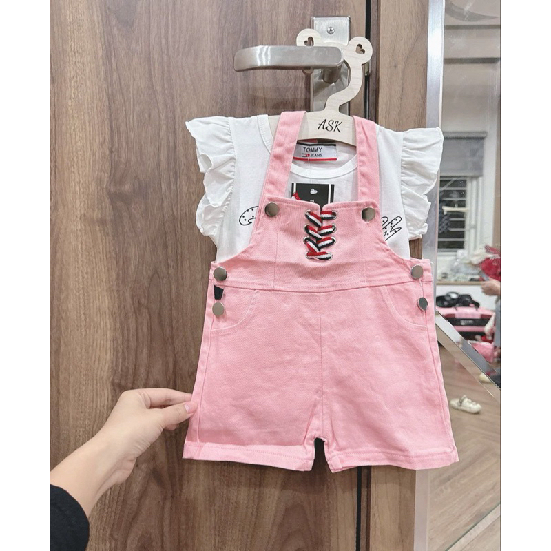 OVERALL CELANA TOMMY HILFIGER ANAK PEREMPUAN