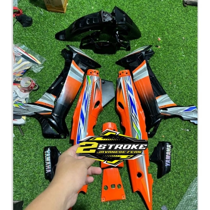 Fullset Body Halus Yamaha Fizr Fullclutch Hitam Oren 2004 Body Set Yamaha Fizr Fullclutch 2004