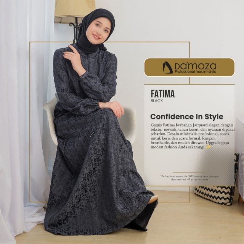 GAMIS DAMOZA FATIMA BLACK NEW