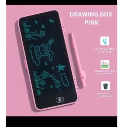 

Kotak pencil LCD drawing Pen case 2 in 1