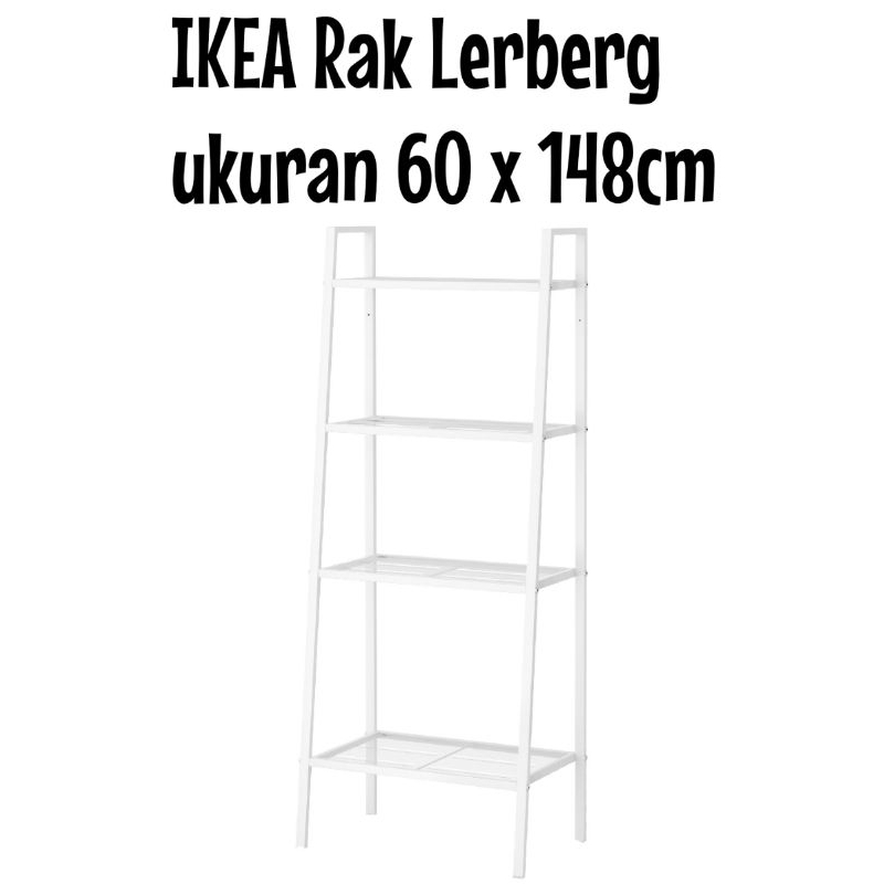 Rak Buku Rak Serbaguna Lerberg / Lemari dengan laci Malm Kullen / Rak Buku Gersby Ikea