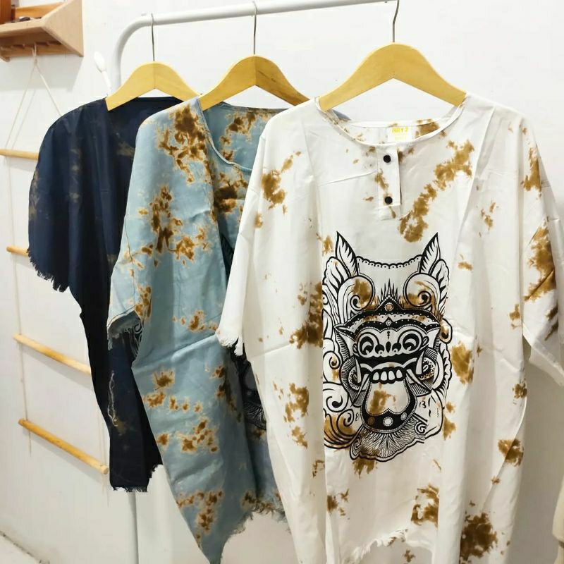 Baju Barong Yantrn Dewasa | Kaos Barong Dewasa Pria Wanita | Baju Bali Wanita Laki-laki | Bau murah 