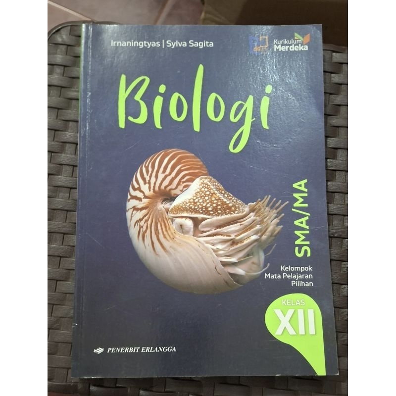 Buku BIOLOGI SMA Kelas 12 ERLANGGA