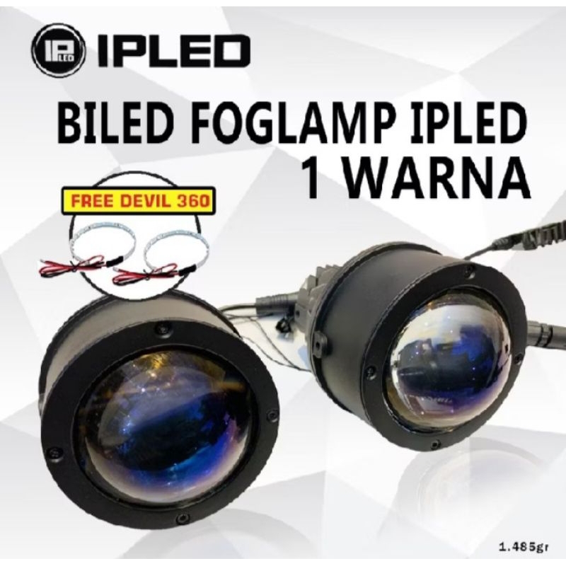Biled foglamp IPLED Bluelens Biled 3inc 45watt