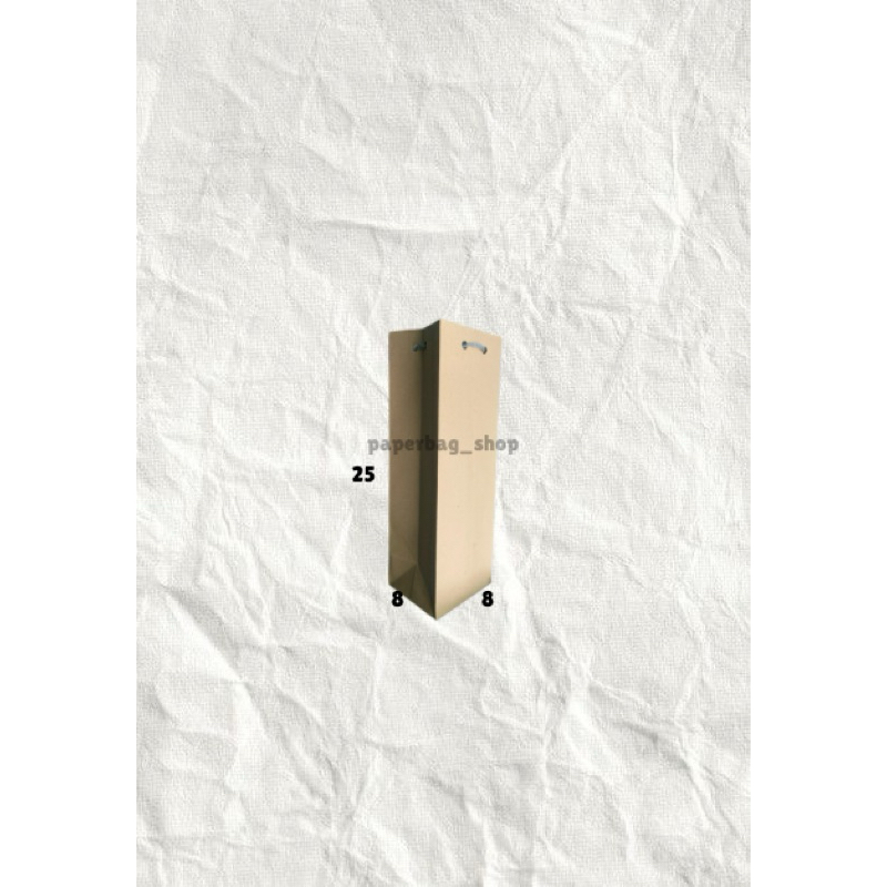 

paperbag coklat 8x8x25 (isi 12pcs)