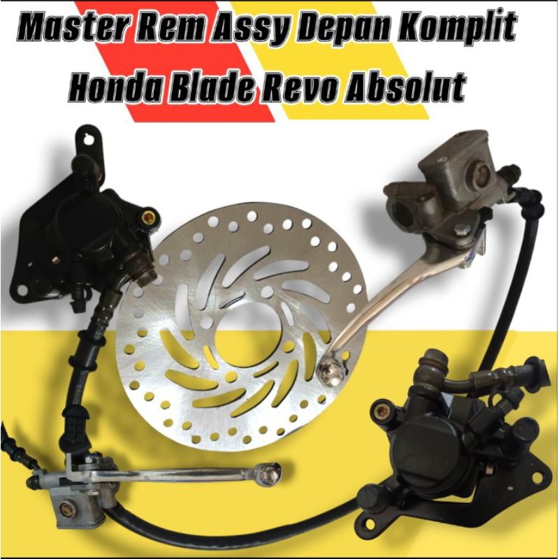 Master Rem Assy Cakram Depan Komplit  Honda Blade / Revo Absolute BMB / Mio TXK