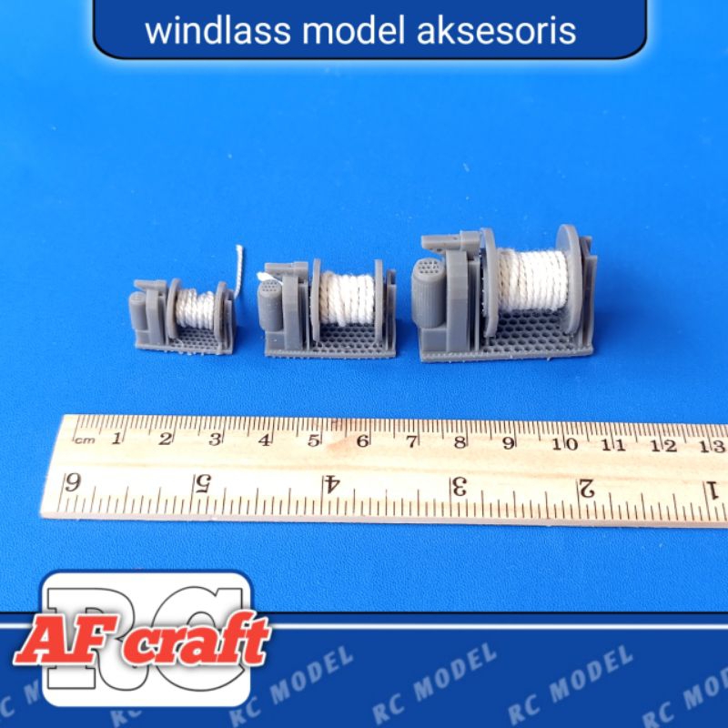 windlass model aksesoris miniatur kapal RC