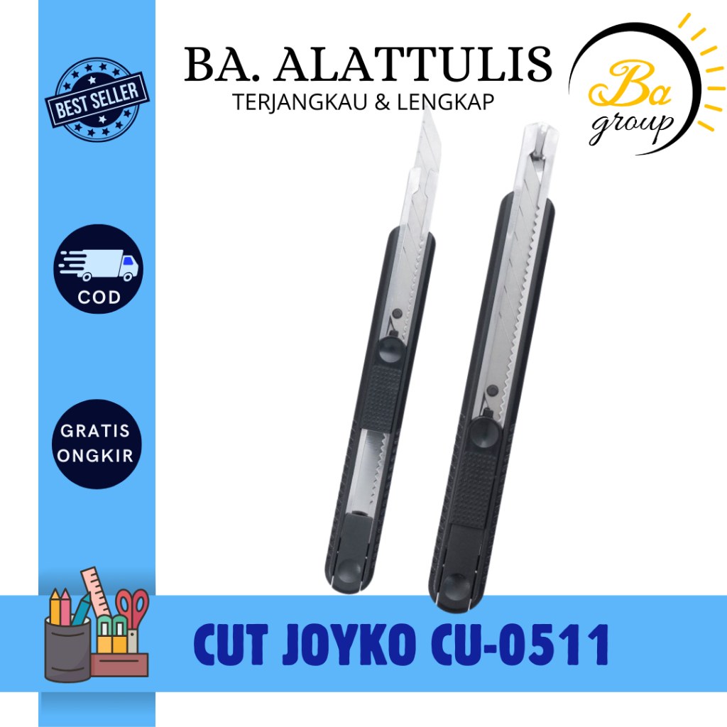 

Cutter Pemotong Joyko CU-0511 - BA.ALATTULIS