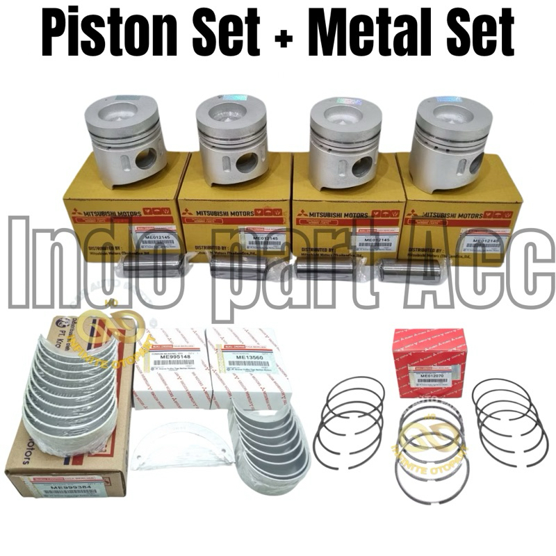 Piston Set Komplit Mitsubishi Ps100 PS 100 Original