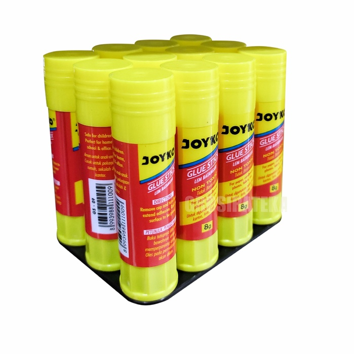 

LEM STICK, GLUE STICK, LEM KERTAS, GLUE STICK GS-09 8GR JOYKO