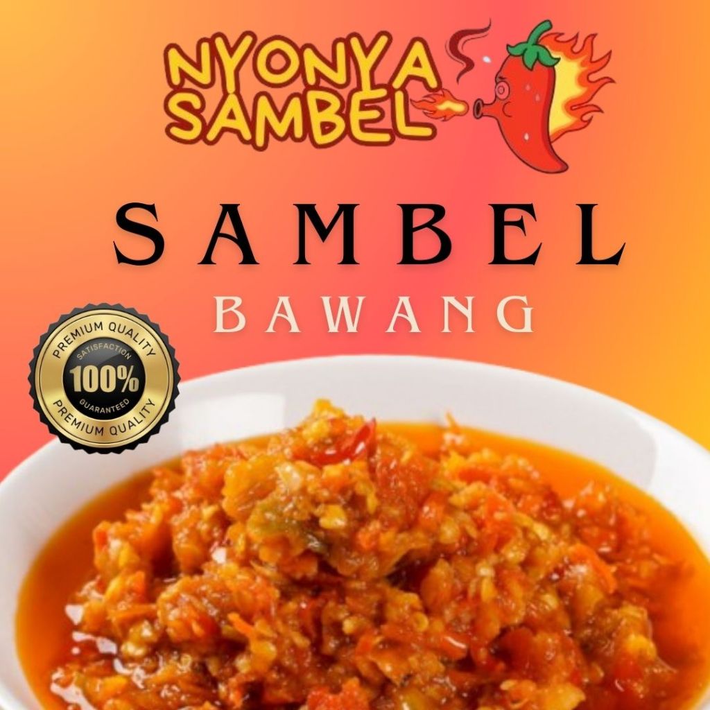 

SAMBEL BAWANG NYONYA SAMBEL UURAN 50gr, 150gr, DAN 250gr