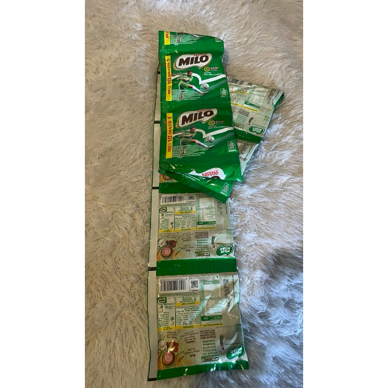 

MILO nestle 1renteng. Cokelat