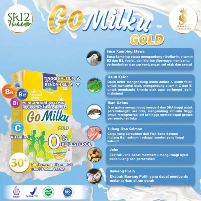 

Susu Kambing Bubuk SR12 Gomilku Gold 200gr