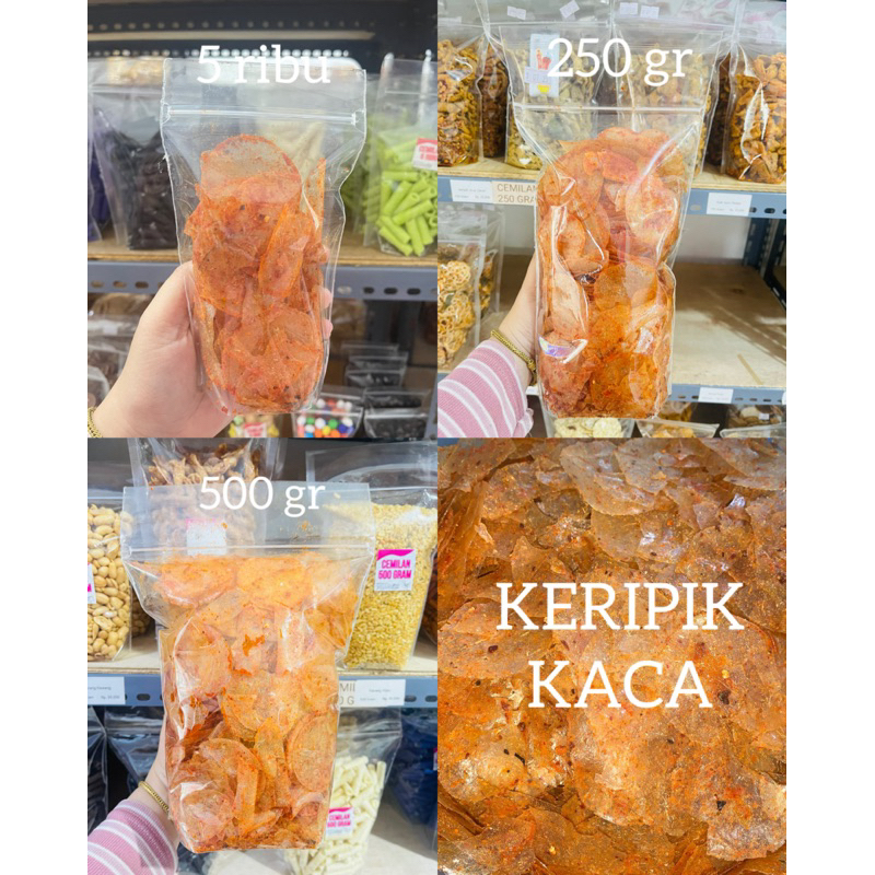 Keripik Kaca Kemasan Besar