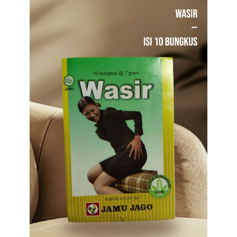 

wasir jamu jago isi 10 sachet