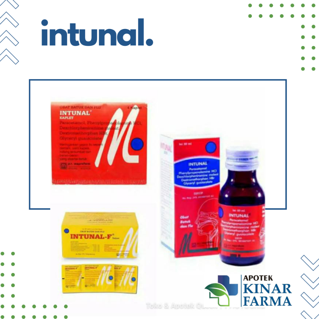 intunal sirup || intunal f tab || intunal tablet