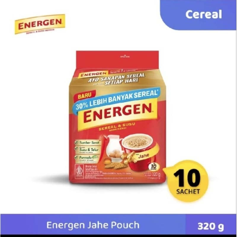 

Energen Cereal Instant Bag 10x35Gr
