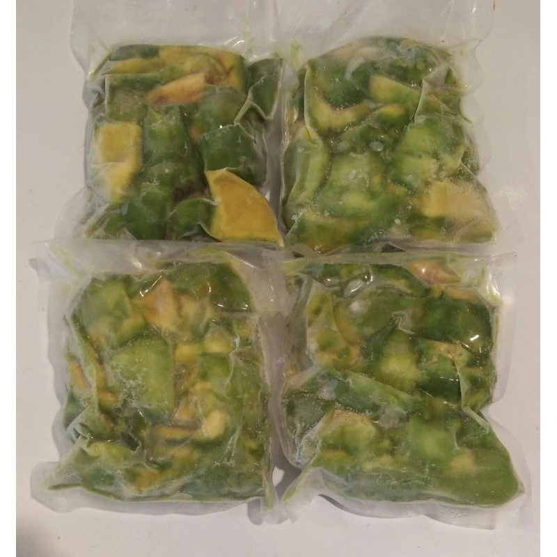 

alpukat kupas frozen