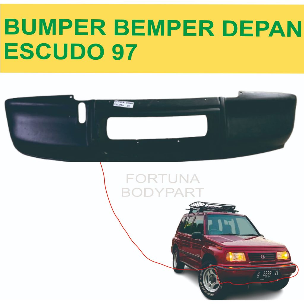 BUMPER BEMPER DEPAN ESCUDO 97