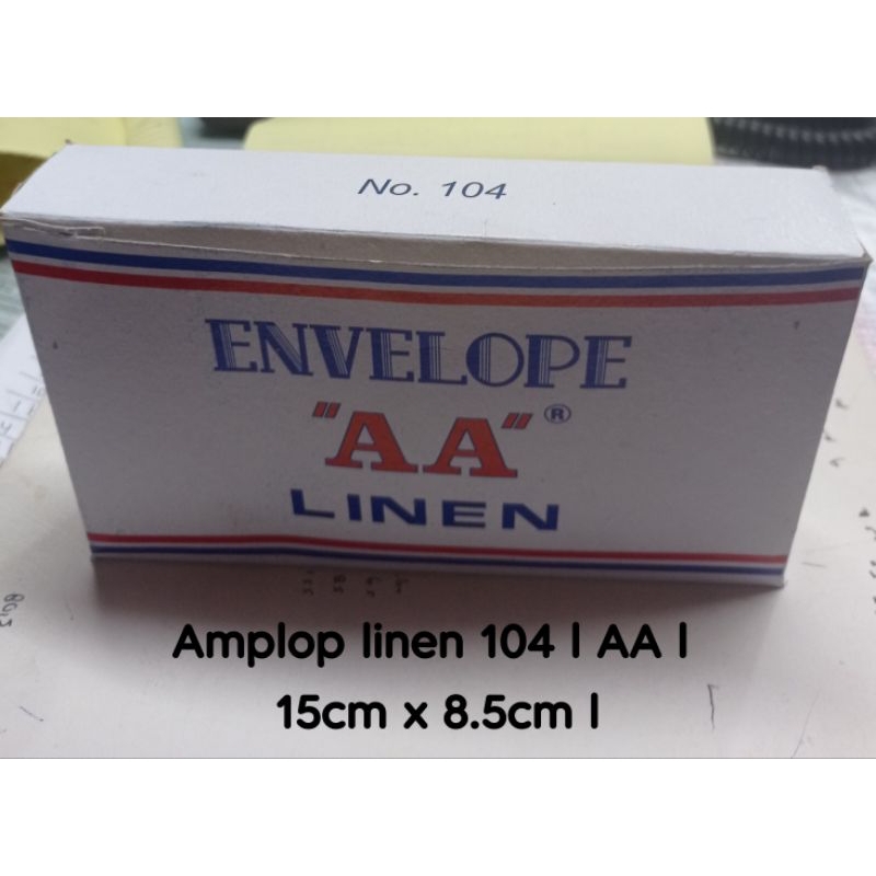 

Amplop Linen 104 Polos