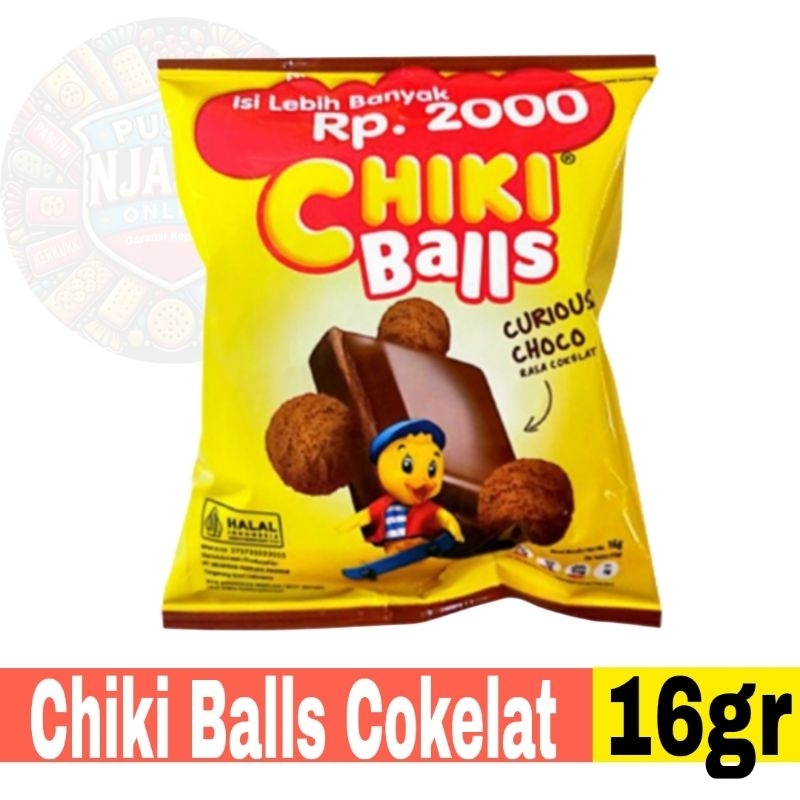 

Chiki Balls 16gr Cokelat