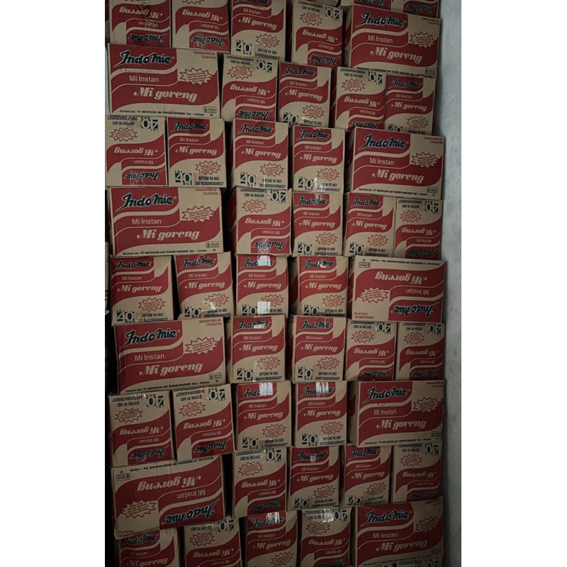 

INDOMIE GORENG ISI 40 bgks per dus