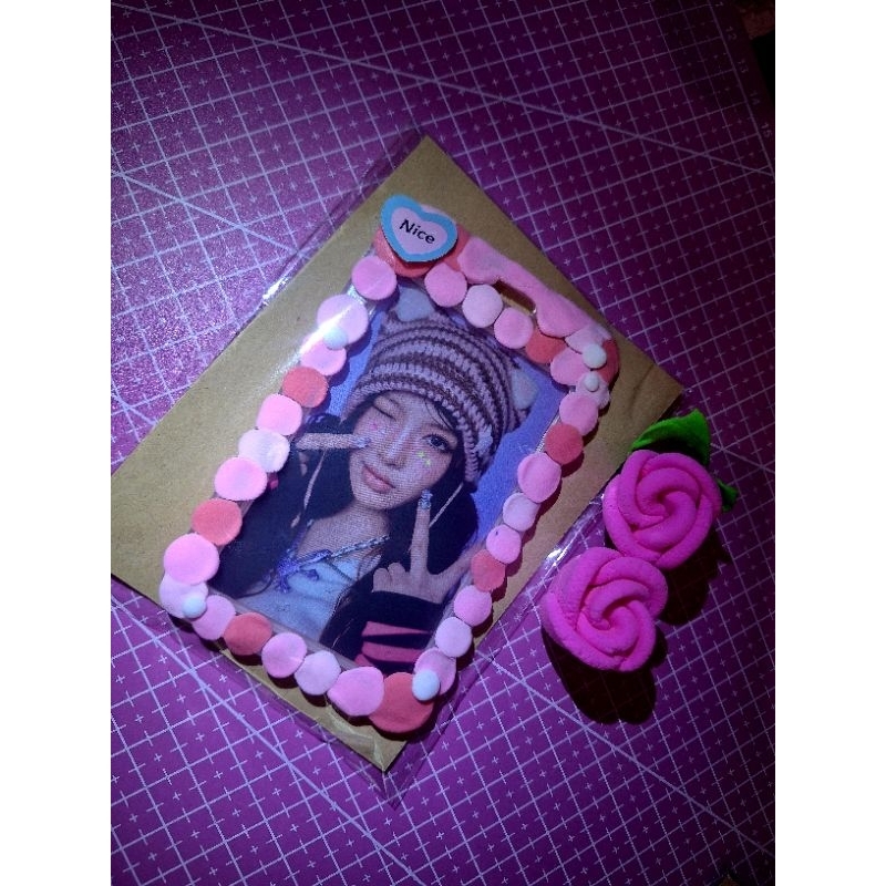 

CARD HOLDER PINKSKY HANDMADE