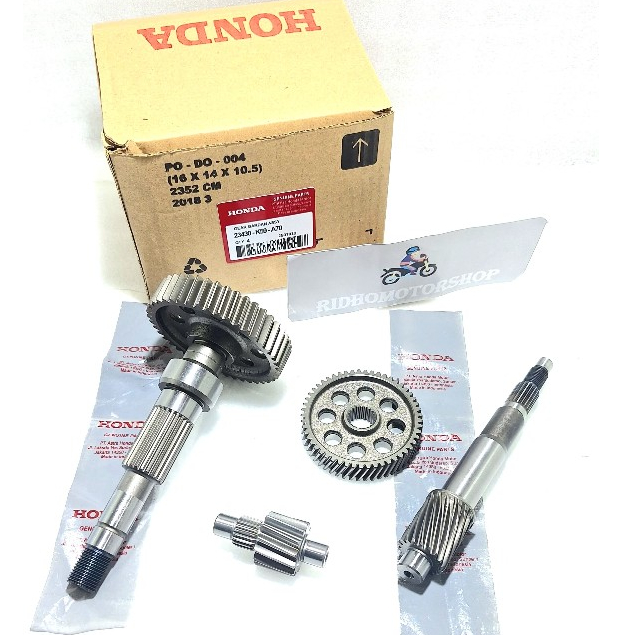 GIGI RASIO SET GEARBOX GIR RASIO SET KOMPLIT K59 HONDA VARIO 150 LED OLD VARIO 150 NEW VARIO 125 NEW