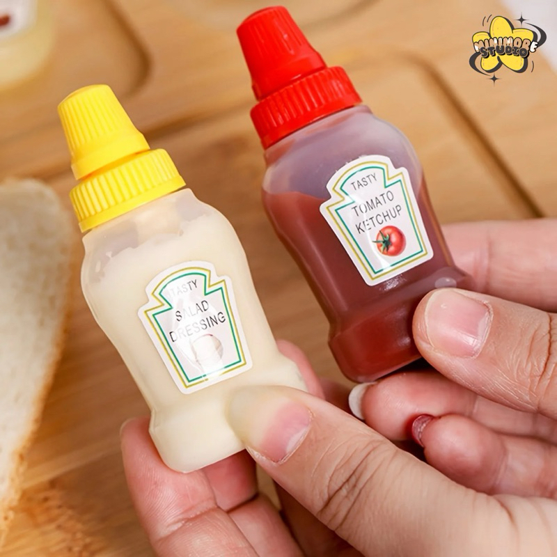 Botol Saus Mini Tomato Ketchup Sauce Bottle 25ml