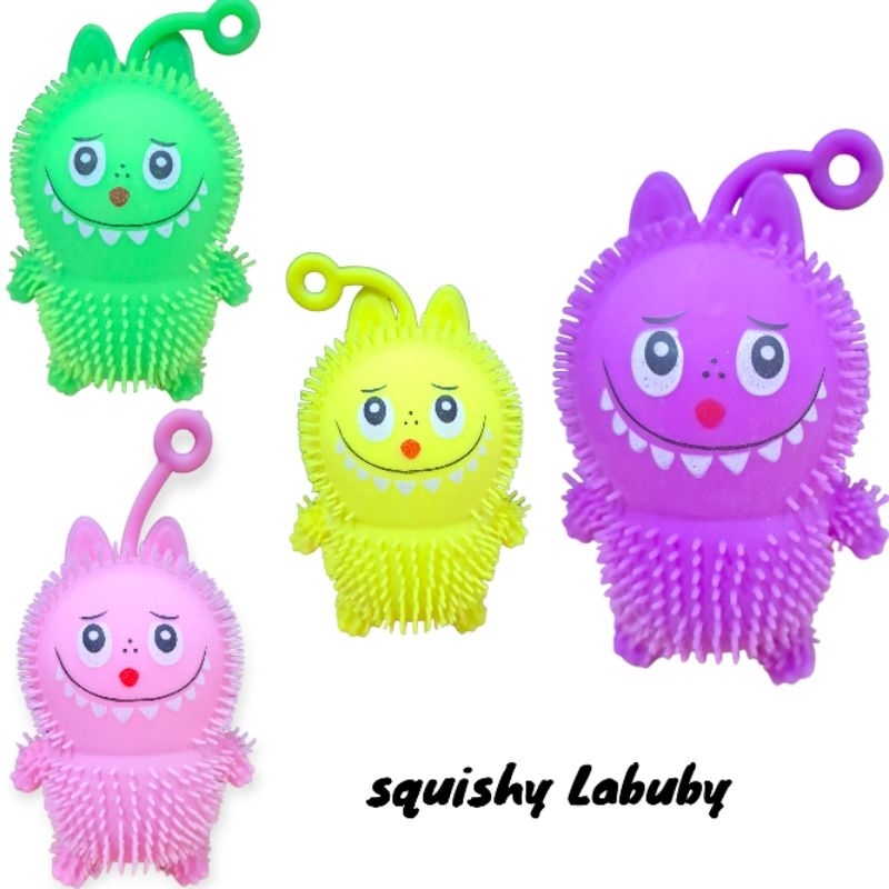 Mainan Anak Yoyo Ubur Ubur Monster Kelinci Lampu Karet / Mainan Anak Yoyo Monster Kelinci Squishy