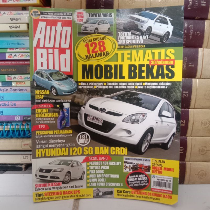 MAJALAH AUTO BILD INDONESIA EDISI KHUSUS 128 HALAMAN
