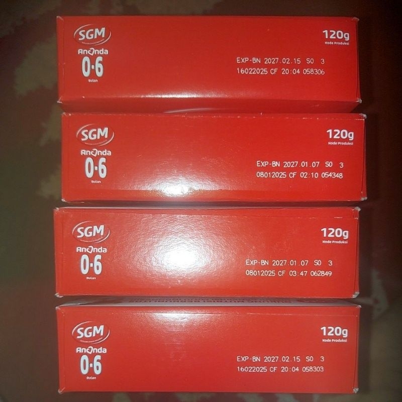 Susu Bayi SGM 0-6 bulan 120g