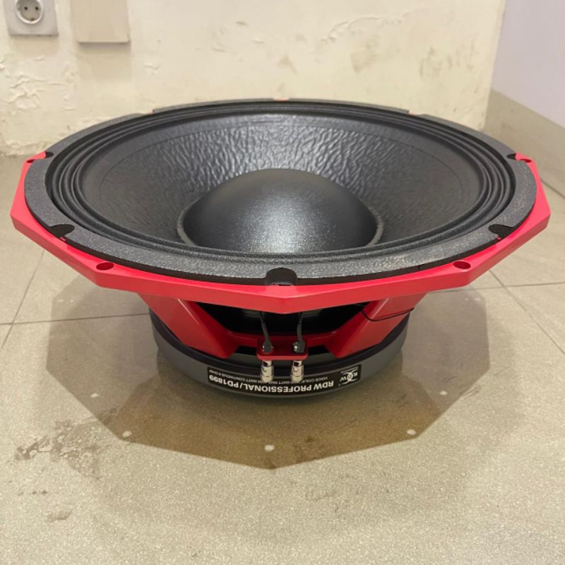 speaker komponen rdw PD 1899 18 in