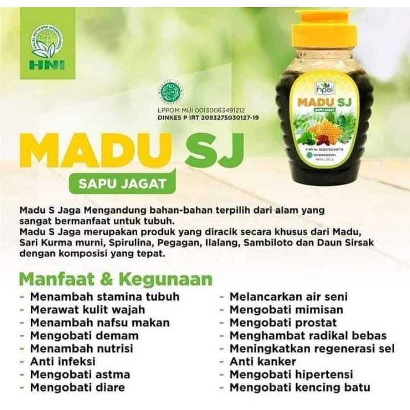 

MADU SJ Hni Hpai | Madu Murni | Madu Herbal | Madu Obat