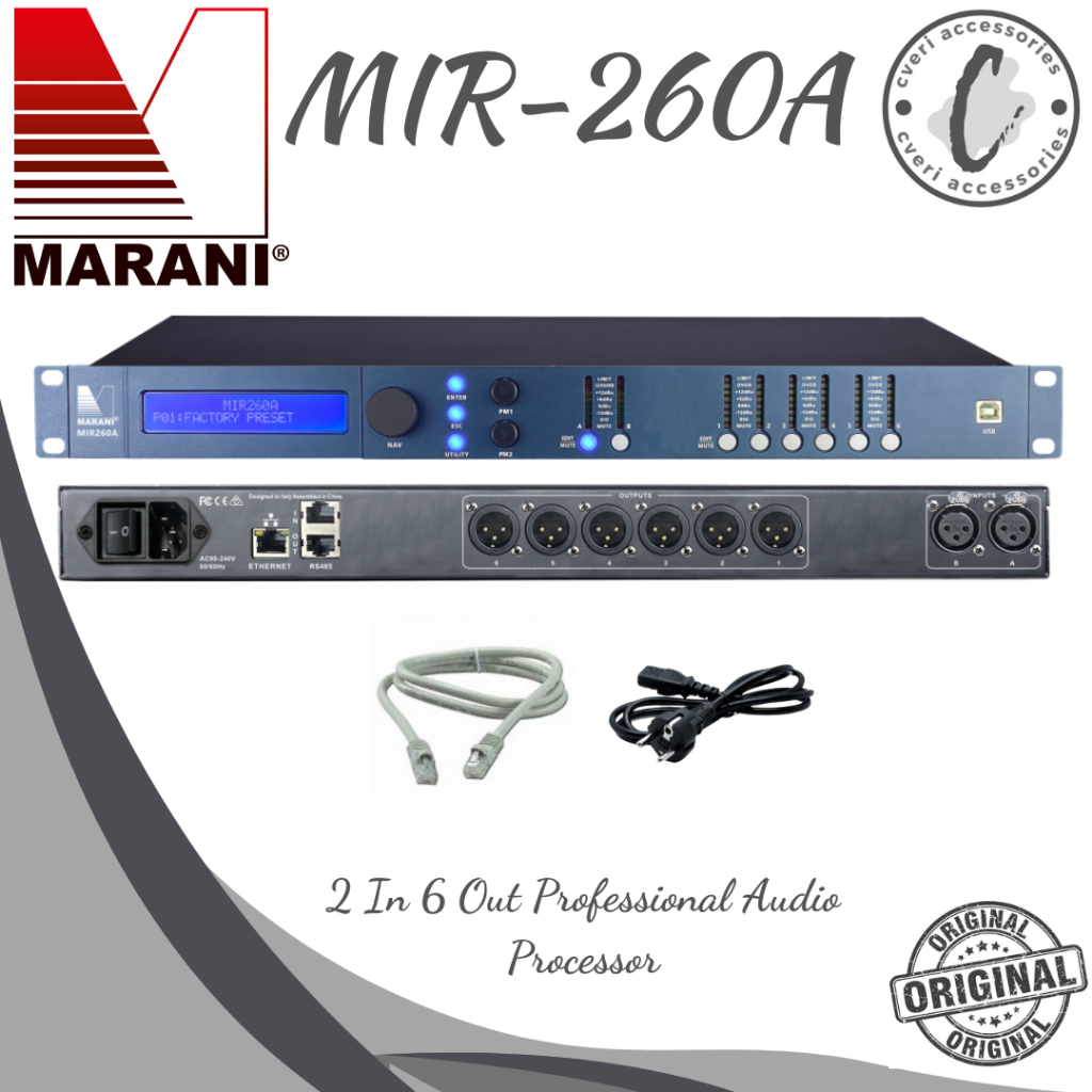 Marani MIR260A Speaker Management Original MIR-260A Dlms Usb