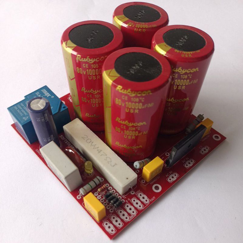 kit PSU 4 elco + 4 elco rubycon 80v/10000uF