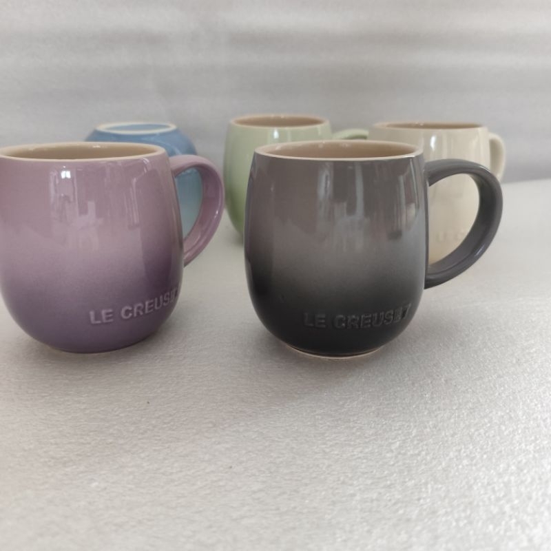 original le creuset stoneware egg mug cangkir 350ml