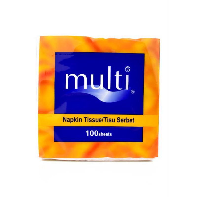 Multi Napkin Tissue 100s x 1ply