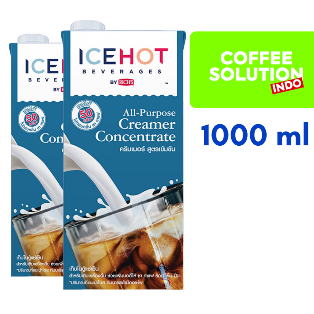 

CREAMER ICE HOT | All Purpose Creamer Concentrate 1 L