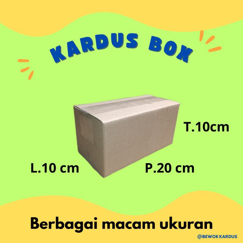 

kardus box 20×10×10