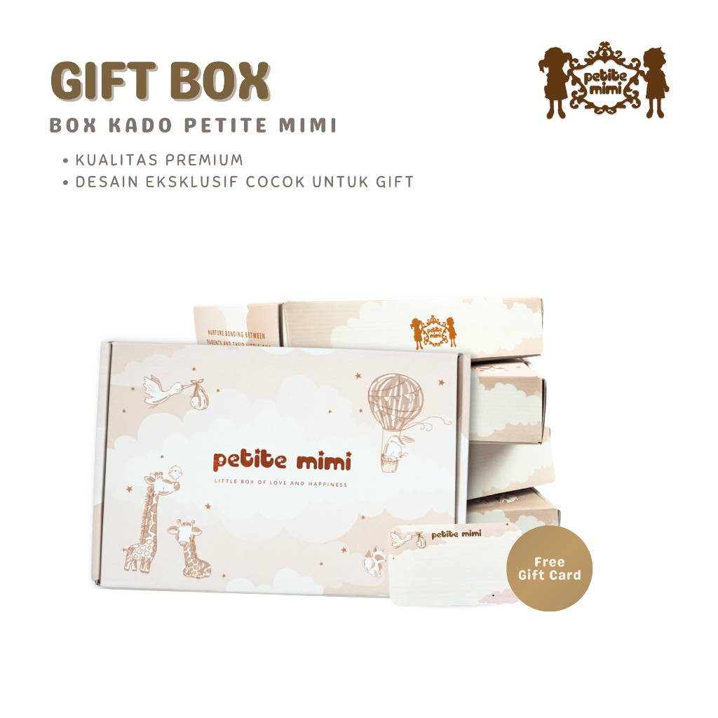 

Petite Mimi Gift Box Hampers / Box Untuk Kado Petite Mimi / Kotak Kado Premium