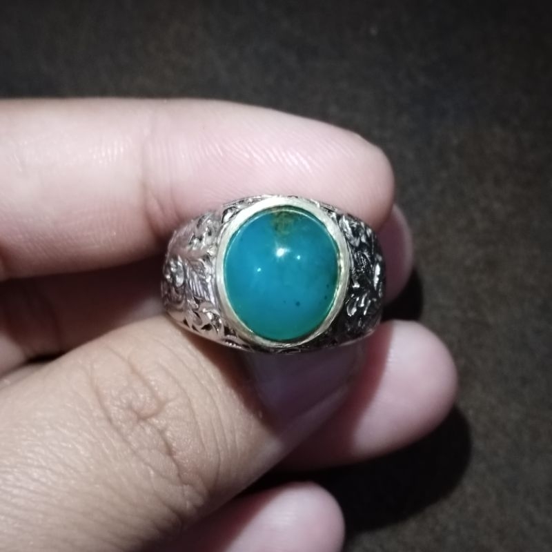 Batu cicin bacan majiko 11×10×6 mm (kode17)