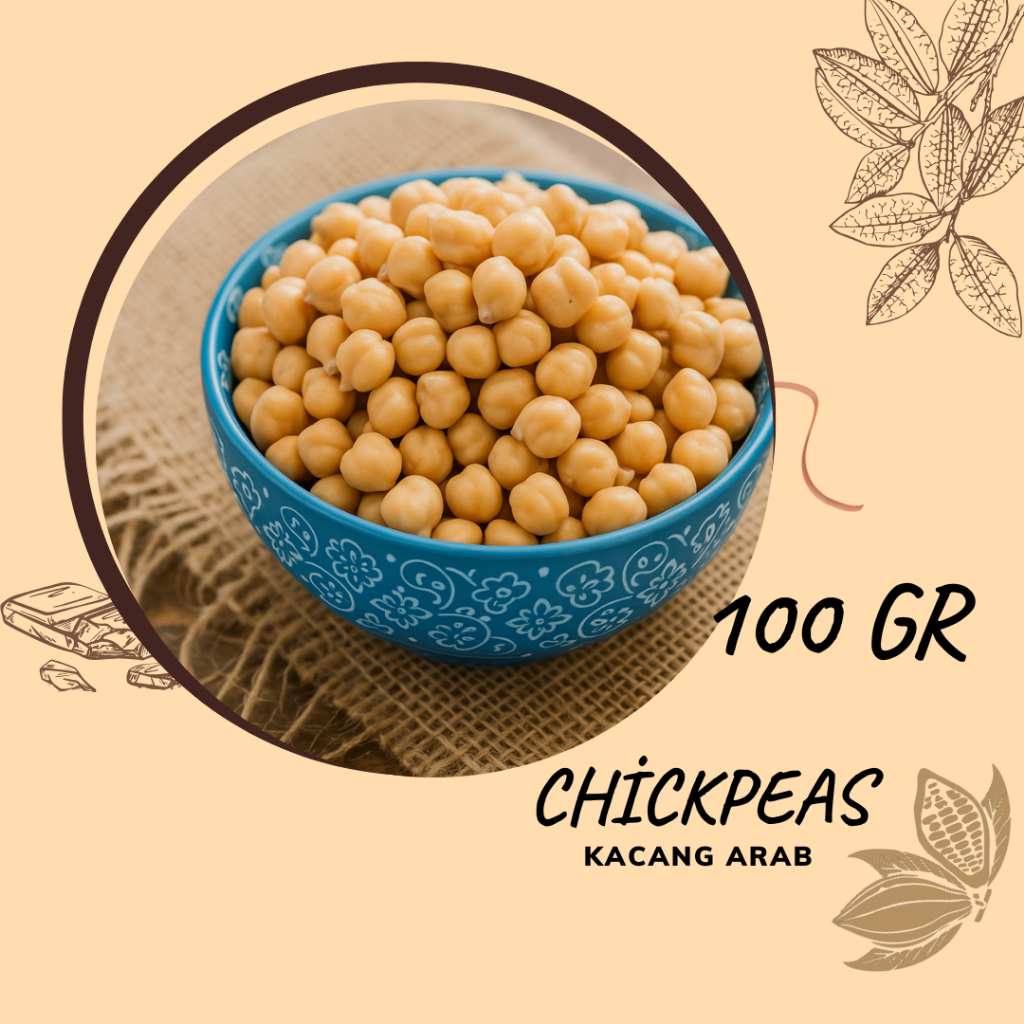 

KACANG ARAB 100 GRAM CHICKPEAS PREMIUM ORIGINAL OLEH OLEH HAJI UMROH KACANG ARAB MATANG