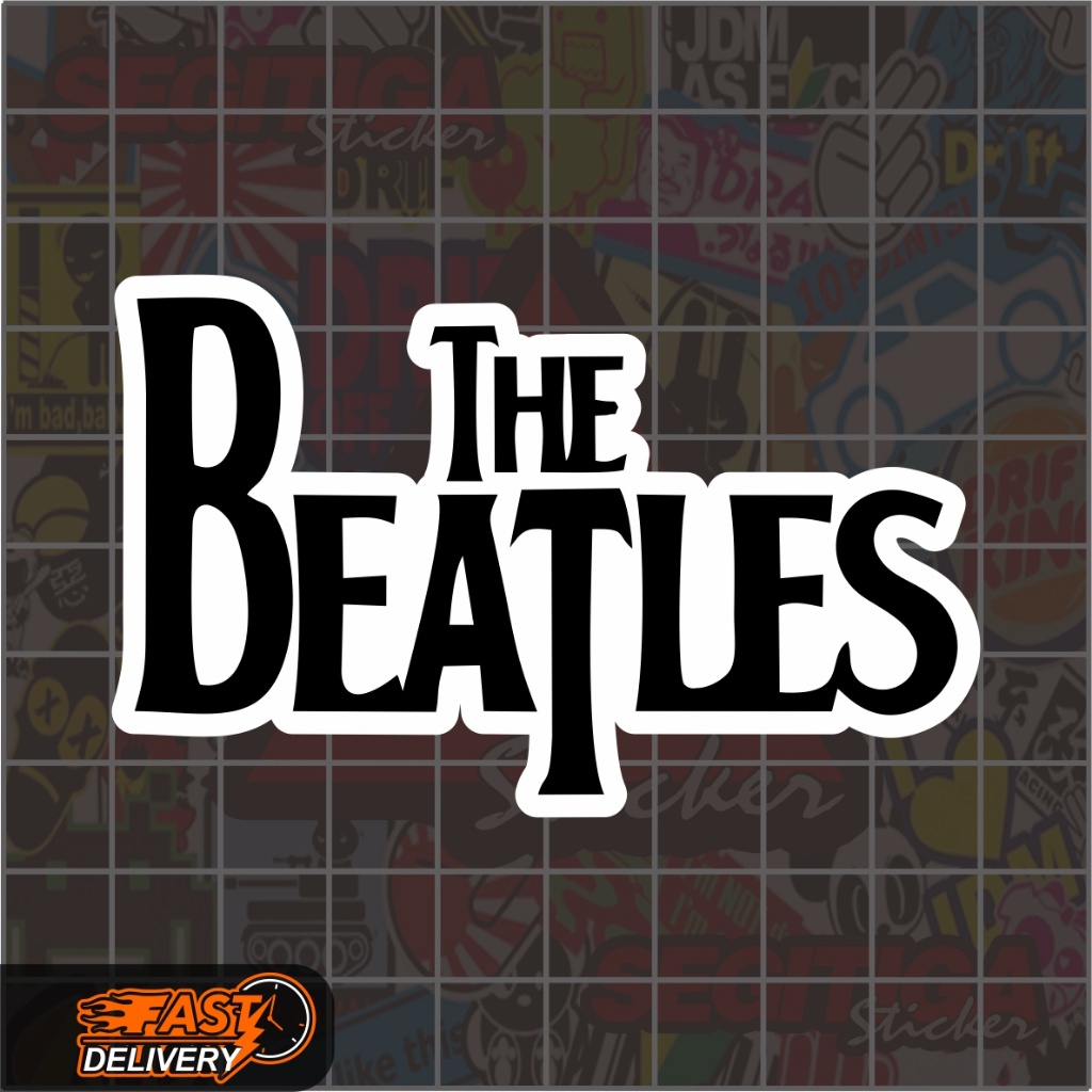 

Sticker The Beatles Ukuran 8 x 5 Cm